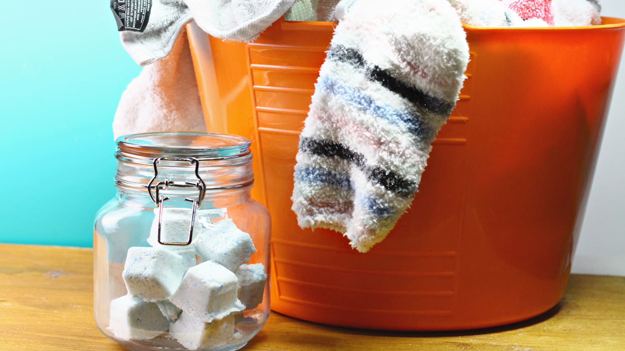 Household Make Your Own Laundry Tablets Sustainability