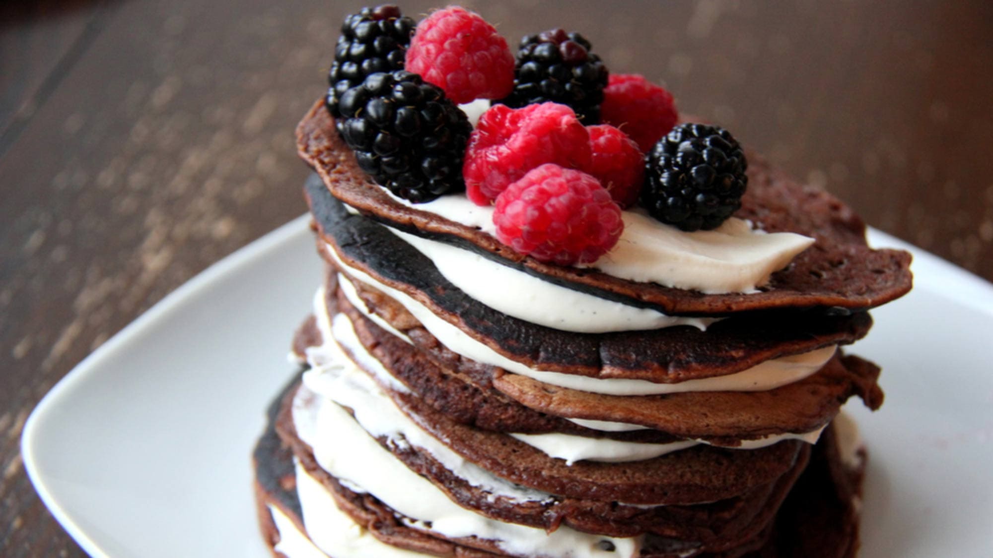 Cocoa Pancakes Dessert Recipes
