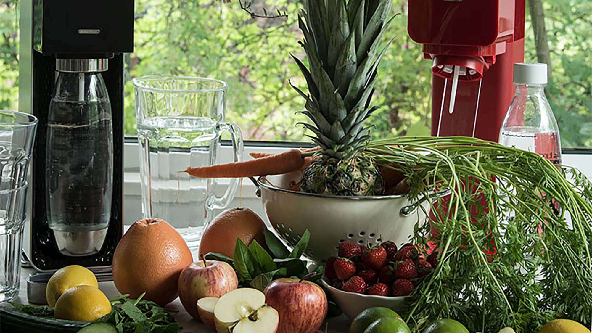 Naturally Flavoured Water Drinks Recipes