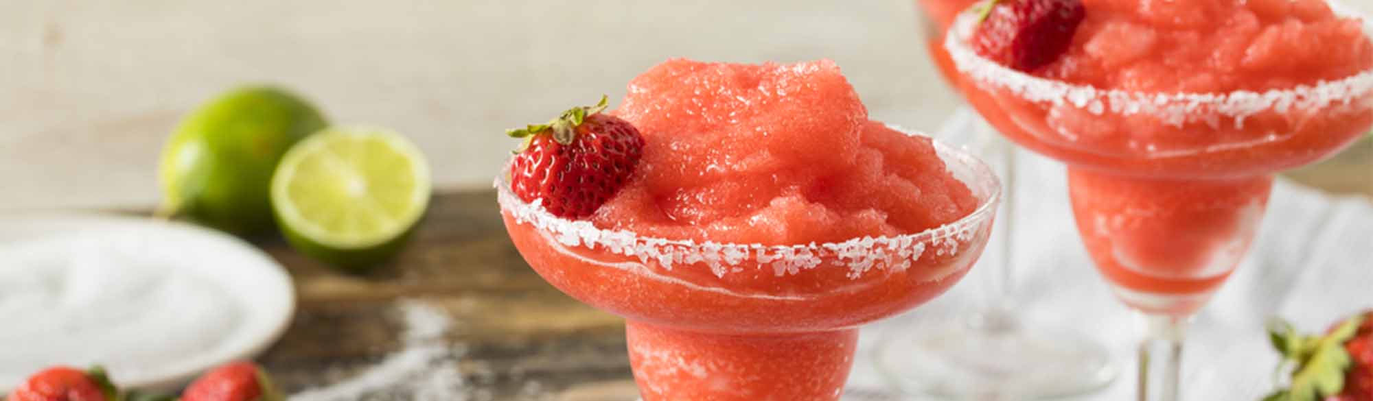 Frozen Strawberry Margaritas Drinks Recipes