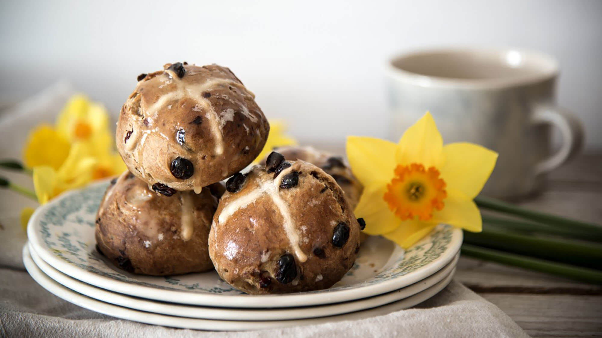 Bread Maker Hot cross Buns Breakfast Recipes
