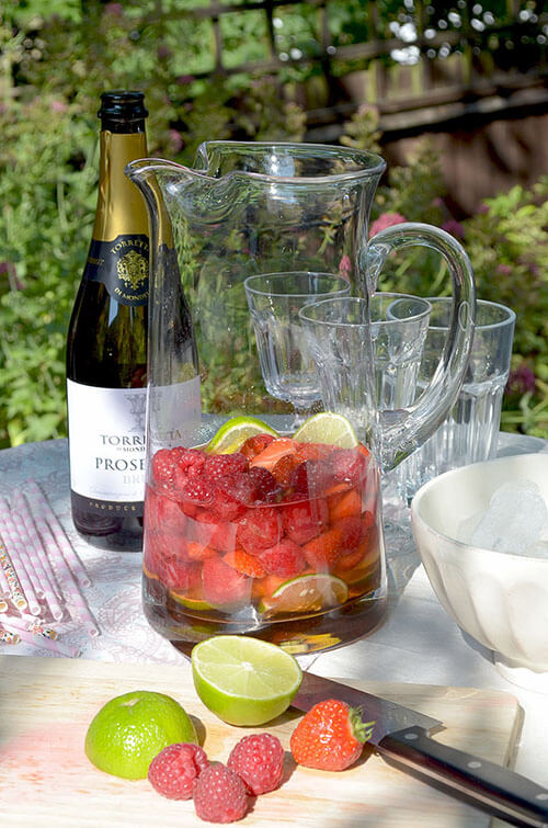 Prosecco punch
