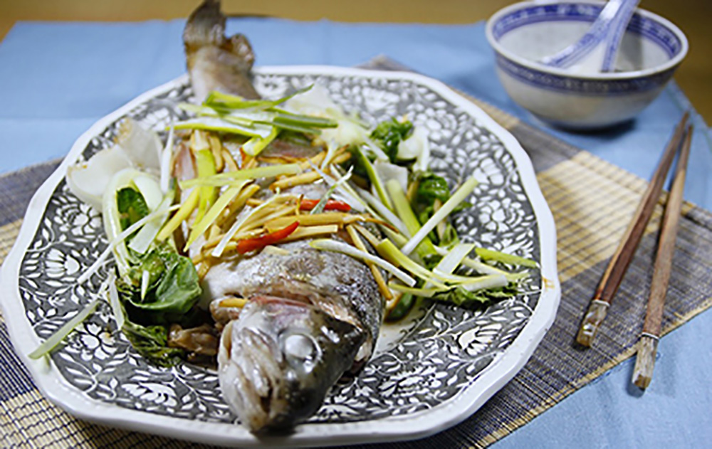 Steamed ChineseStyle Trout Main Meals At Home