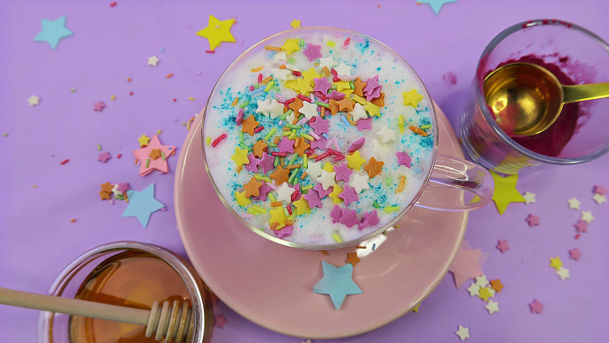 Unicorn Latte Drinks Recipes
